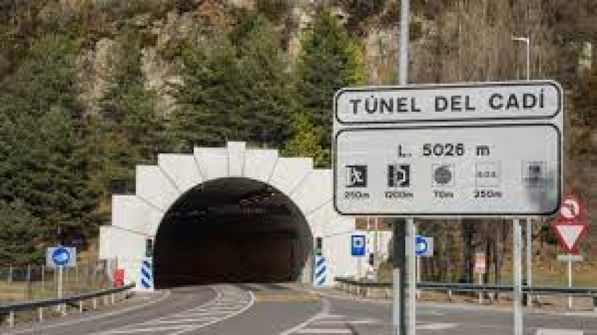 El boca del túnel del Cadí