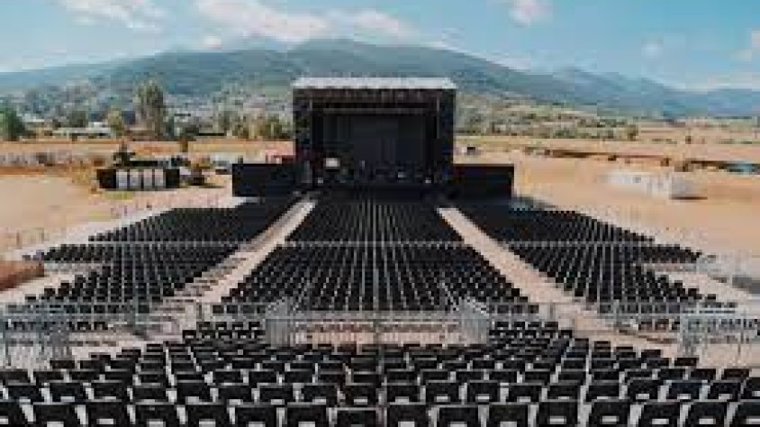 Escenari de l'edició passada del Cerdanya Music FEstival
