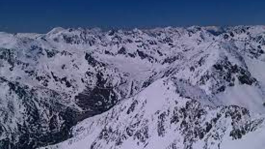 Imatge del Pirineu a l'hivern