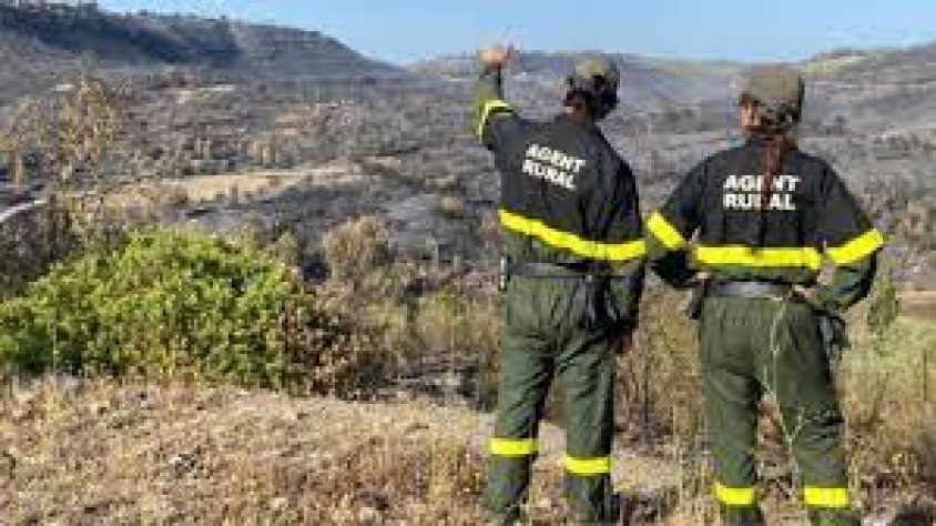 Agents Rurals inspeccionant el territori