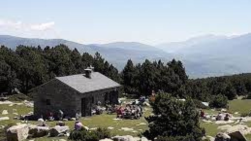 Vista del Refugi de la Feixa