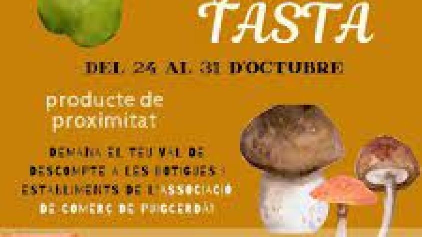 Imatge de la campanya Puigcerdà TASTA