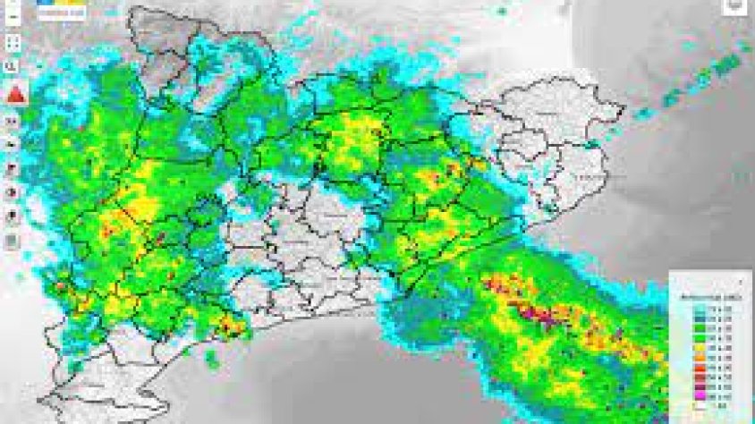 Imatge de radar de meteocat d'avui
