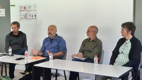 Debat sobre el risc d'incendis a Tuixent