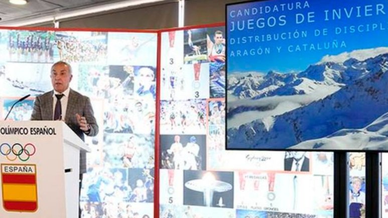 Alejandro Blanco, president del COE en roda de premsa avui