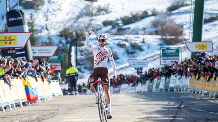 L'australià Ben O'Connor (AG2R Citroën Team), darrer vencedor a La Molina l'any 2022