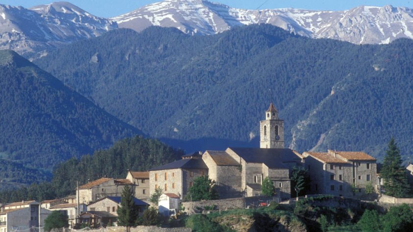Imatge panoràmica de Bellver de Cerdanya