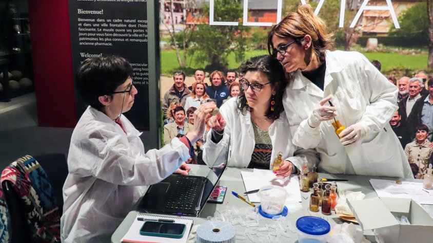 reball dels investigadors de la Universitat de València, el passat mes de maig, en la primera fase del projecte