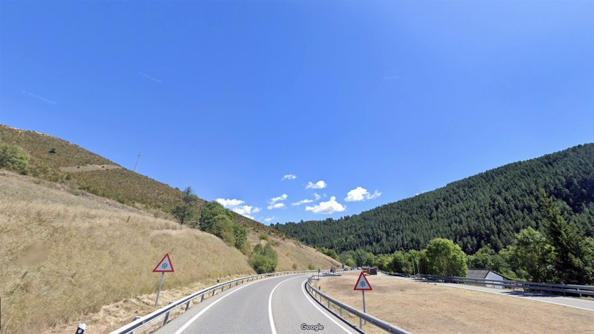 L'accident es va produir a aquesta carretera