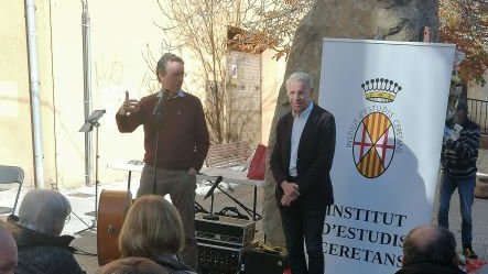 Tomàs Torrent i Albert Piñeira avui a l'acte commemoratiu
