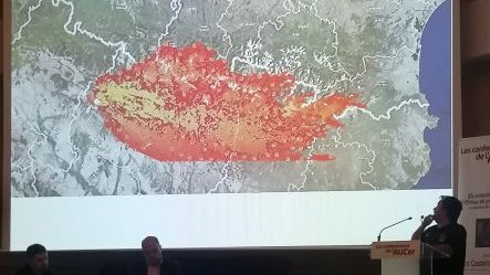 Conferència d'ahir a Puigcerdà del cap dels GRAF, Marc Castellnou