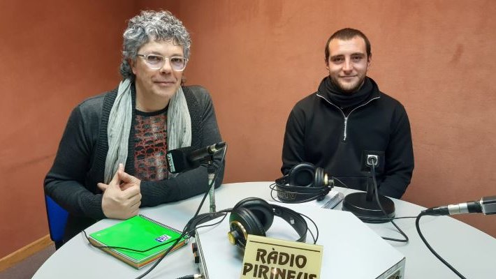 Joan Bargulat responsable del servei  i Iu Ferrer monitor