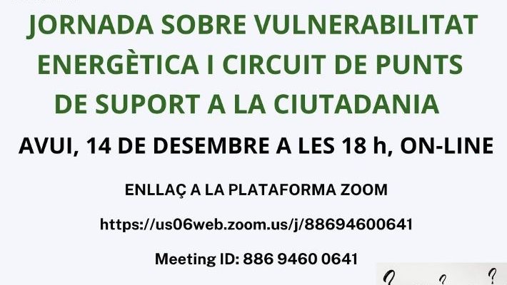 Cartell de la jornada d'avui