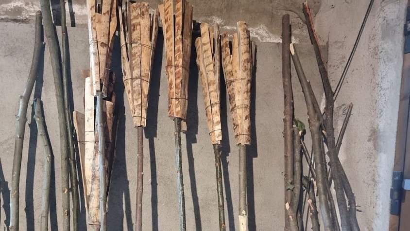 Falles preparades per a cremar