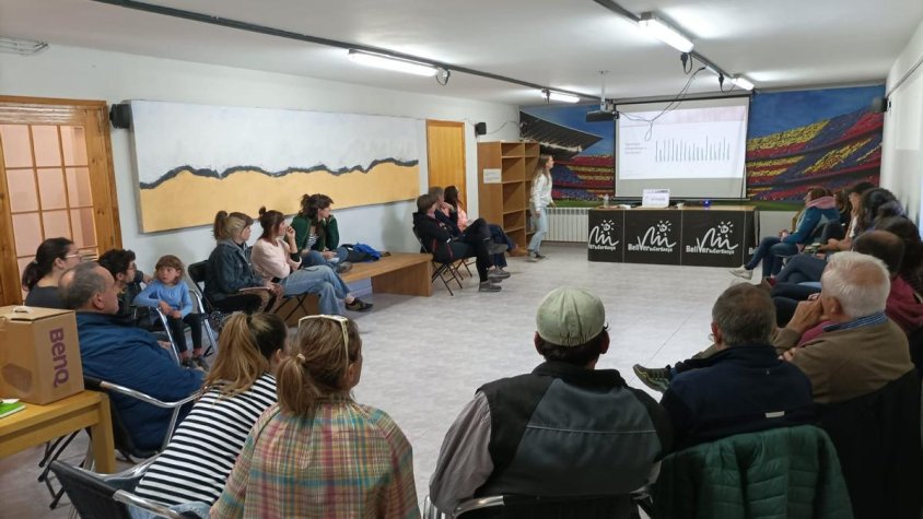 La reunió del Sindicat de l'Habitatge celebrada a Bellver