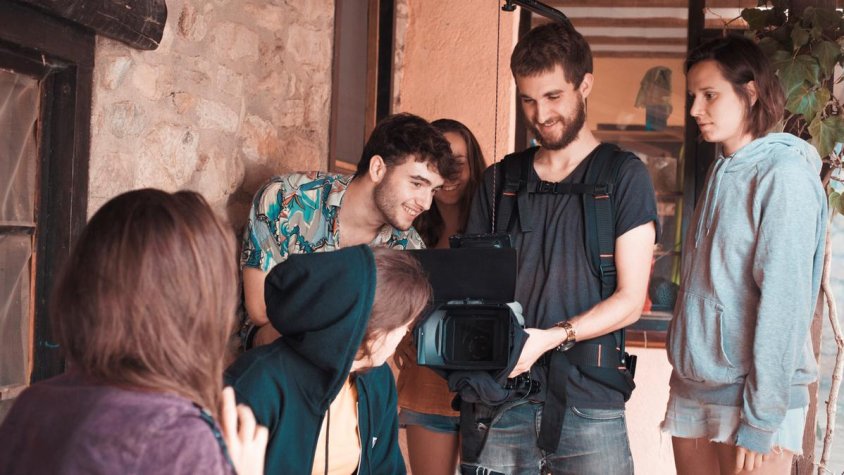 Taller de cinema a la Cerdanya