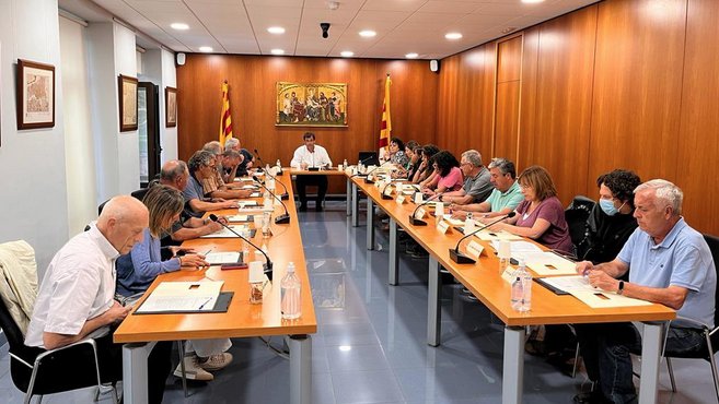 Ple de l'antic Consell Comarcal de Cerdanya