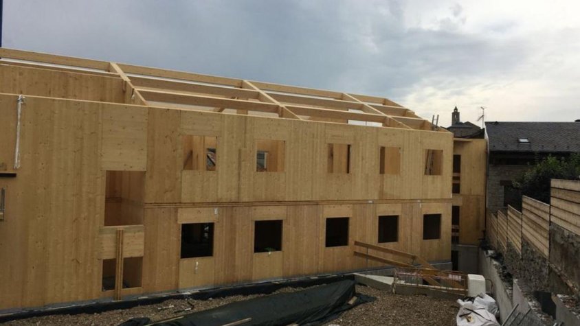 El nou edifici de la residència de Sant Roc