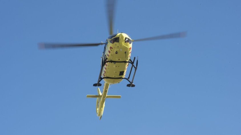 El SEM va desplaçar al lloc dels fets dues unitats i un helicòpter medicalitzat
