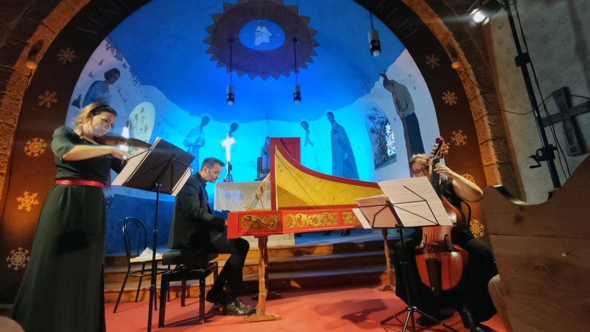 L'actuació de 'Acadèmia Música Antiga de Caimari' a la Molina