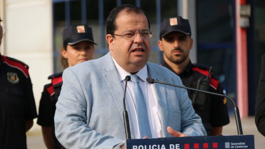 La presentació de les noves incorporacions amb el conseller Joan Ignasi Elena