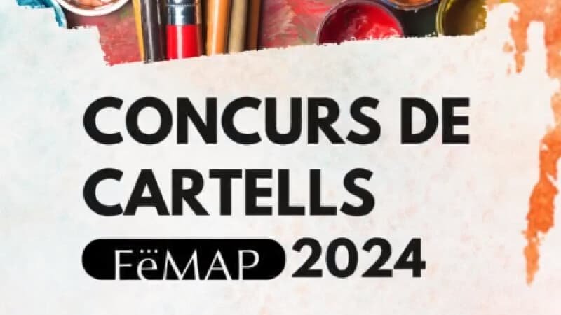 Imatge promocional del concurs de cartells del FeMAP