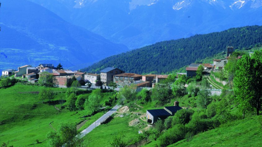 Imatge panoràmica de Lles de Cerdanya