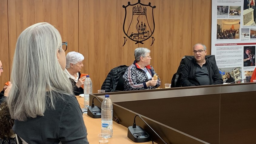 El primer dels “Esmorzars amb l’alcalde” de Llívia