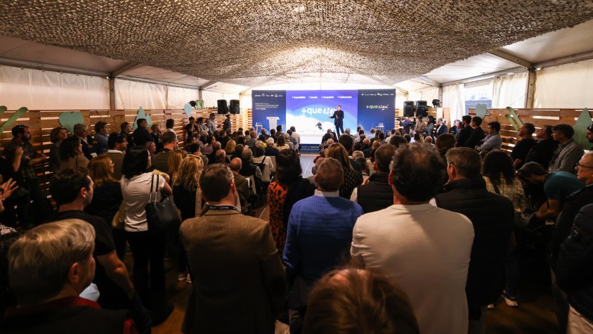 La presentació de la nova tempora d'hivern d'FGC a Vic (Osona)