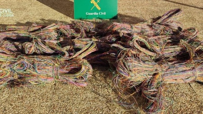 Material recuperat per la Guàrdia Civil