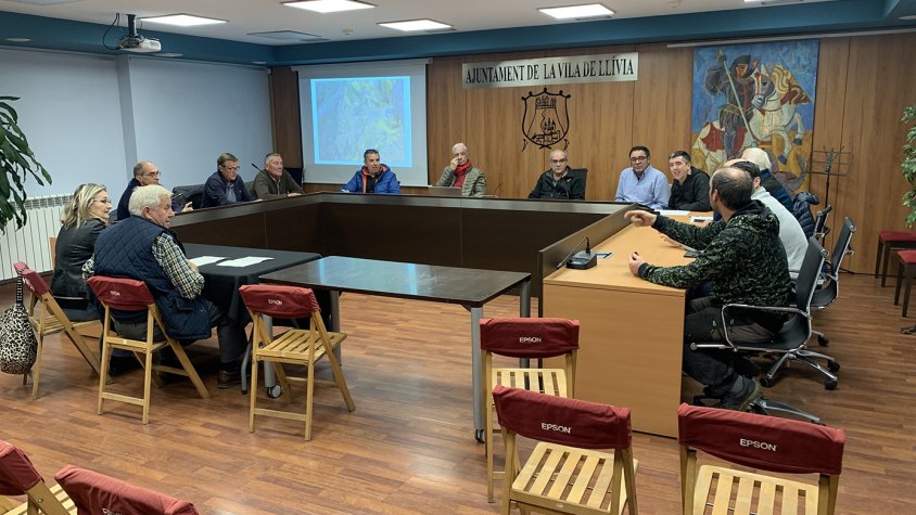 Imatge de l’assemblea anual de regants del Canal d’Angostrina