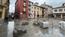 Recta final de les obres a Sant Joan de les Abadesses