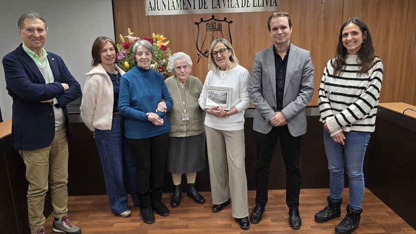L'acte d'homenatge a Cèlia Tallant