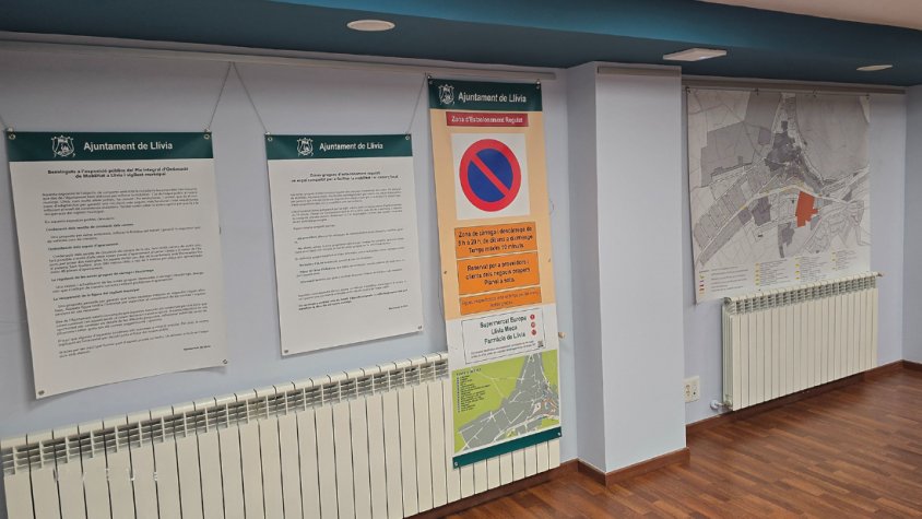 Llívia obre una consulta ciutadana sobre mobilitat, aparcaments i la figura del vigilant municipal
