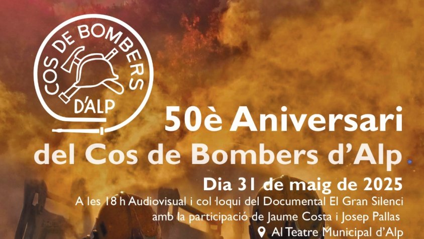 Cartell de les celebracions del 50è aniversari