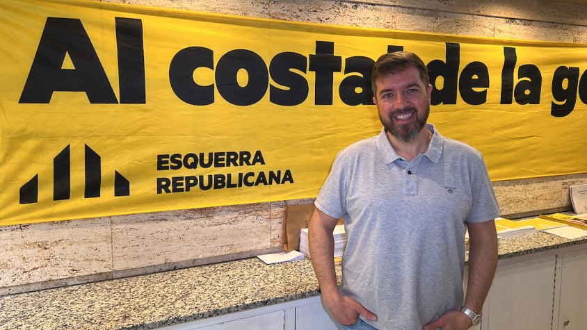 El candidat d'Impulsem Puigcerdà-ERC, Joan Manel Serra