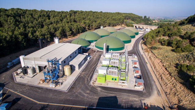 Planta de biogàs del Grup Griño que impulsa la descarbonització i l’economia circular. Bioenergia d’Almenar S.L.